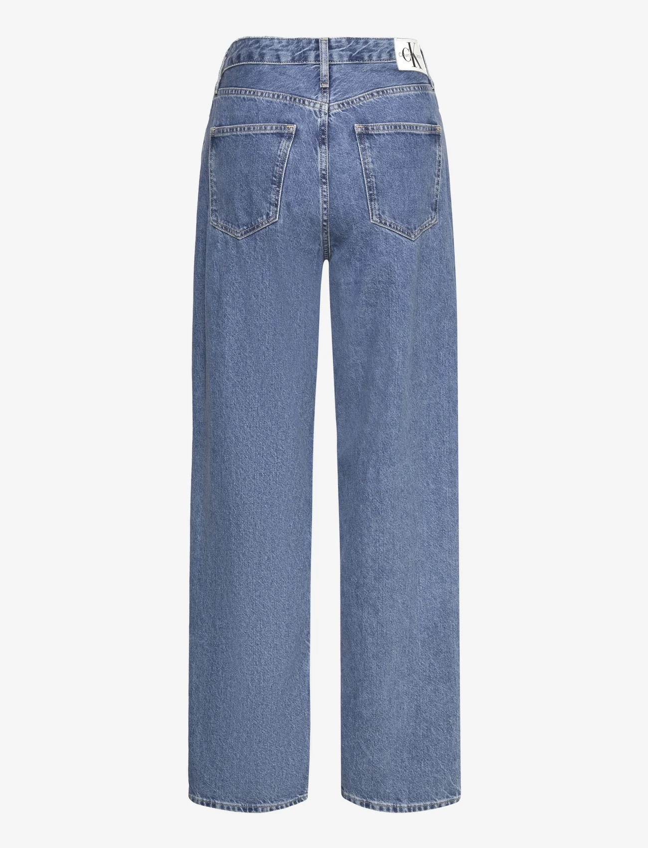Calvin Klein Jeans - 90S STRAIGHT - džinsa bikses ar taisnām starām - denim medium - 1