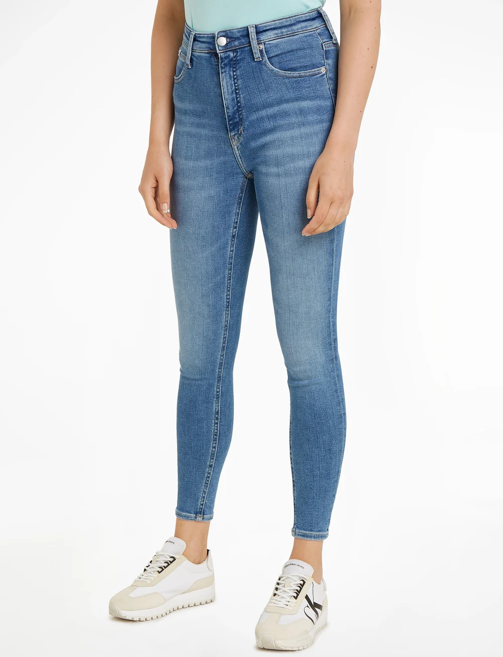 Calvin klein high rise skinny ankle jeans cheap