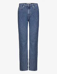Calvin Klein Jeans - HIGH RISE STRAIGHT - džinsa bikses ar taisnām starām - denim medium - 0