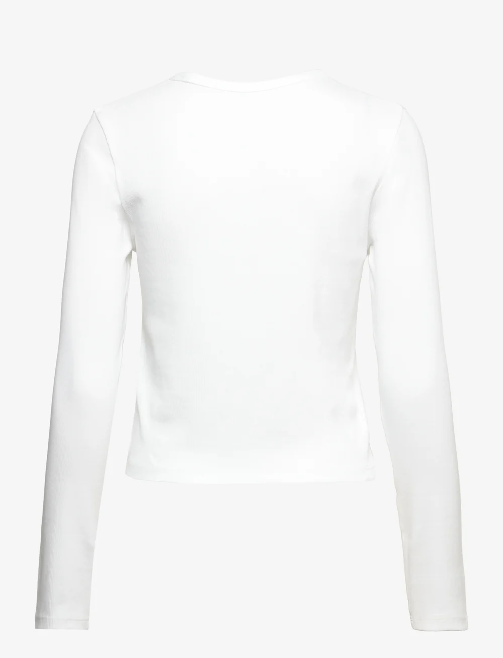 Calvin Klein Jeans Woven Label Rib Long Sleeve (Bright White) – 31.44 € –