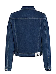 Calvin Klein Jeans - CROPPED 90s DENIM JACKET - vårjackor - denim dark - 4