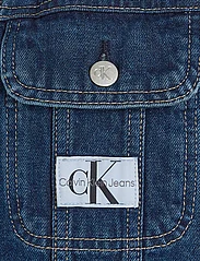 Calvin Klein Jeans - CROPPED 90s DENIM JACKET - kevättakit - denim dark - 5