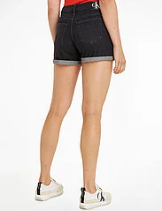 Calvin Klein Jeans - MID RISE SHORT - farkkushortsit - denim black - 2