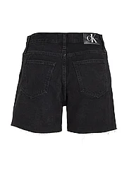 Calvin Klein Jeans - MOM SHORT - farkkushortsit - denim black - 4