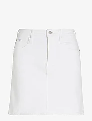 Calvin Klein Jeans - HR A-LINE MINI SKIRT - Īsi svārki - denim light - 0