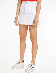 Calvin Klein Jeans - HR A-LINE MINI SKIRT - kurze röcke - denim light - 1