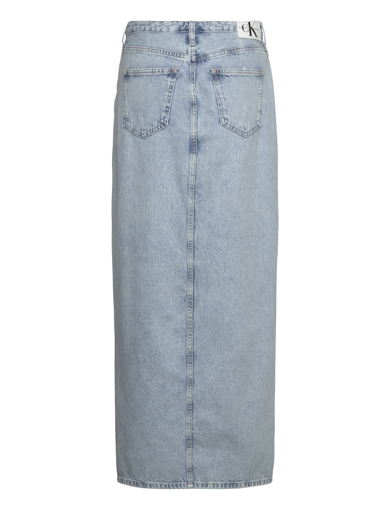Calvin Klein Jeans - MAXI SKIRT - denimnederdele - denim light - 2