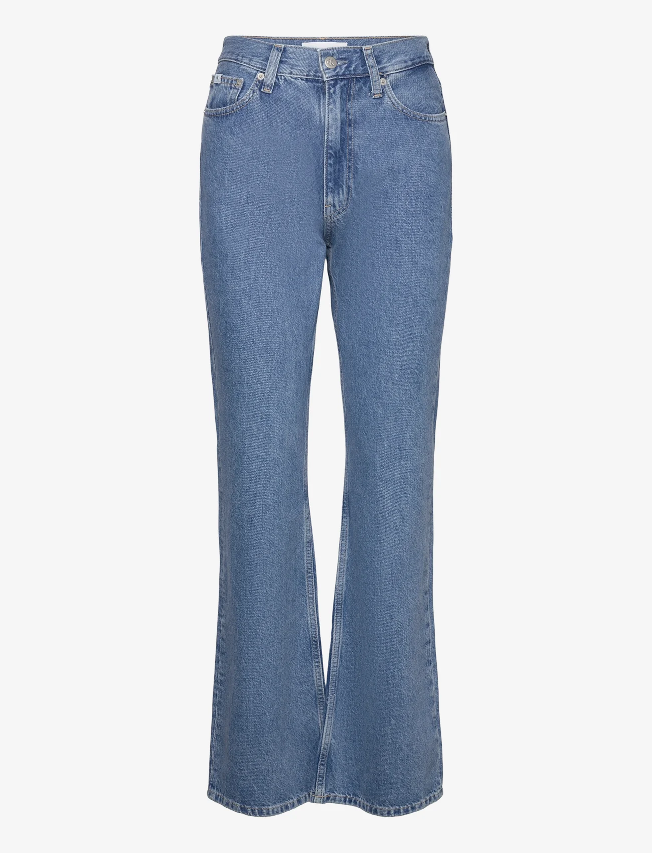 Calvin Klein Jeans - AUTHENTIC BOOTCUT - džinsa bikses ar platām starām - denim medium - 0