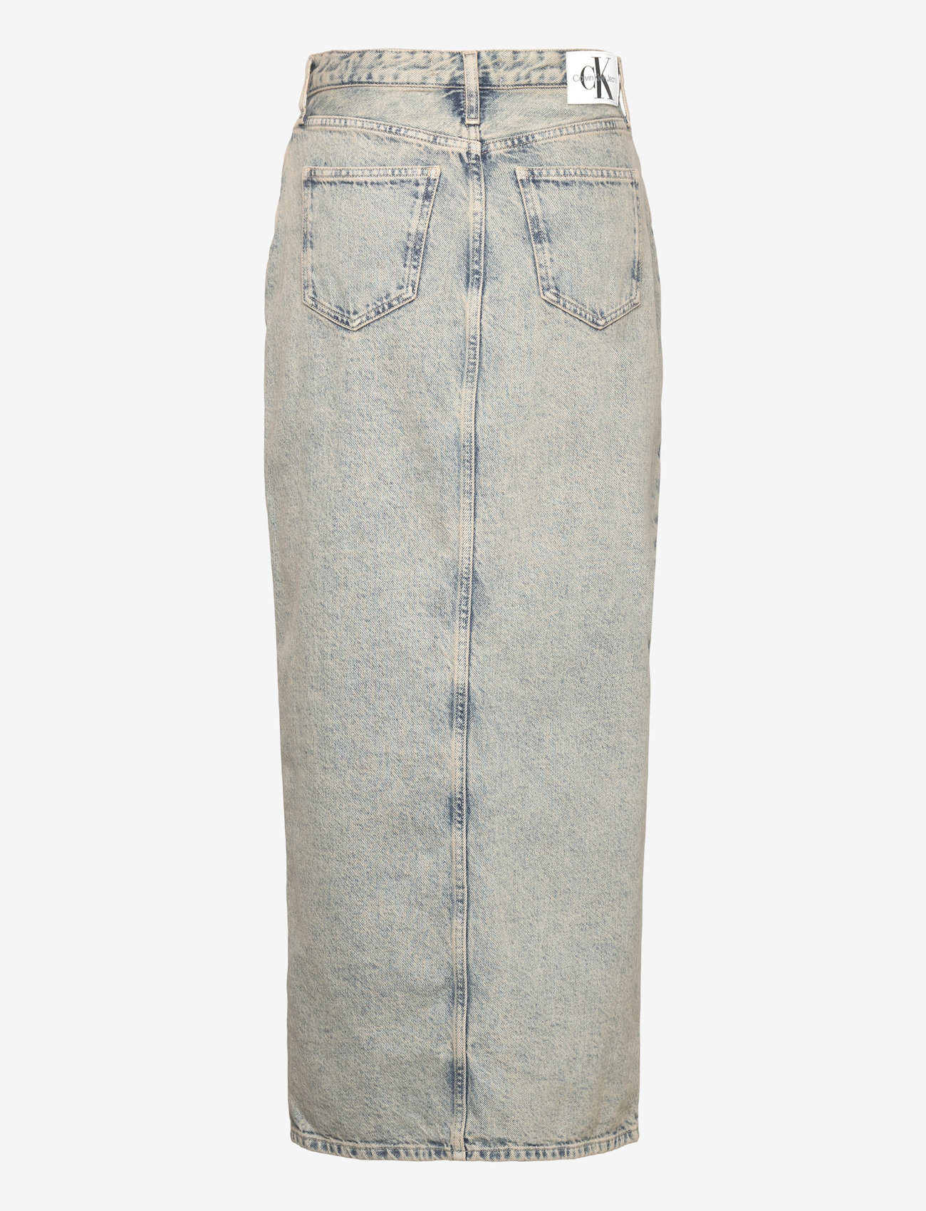 Calvin Klein Jeans - FRONT SPLIT MAXI DENIM SKIRT - maksiseelikud - denim medium - 1