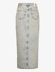 Calvin Klein Jeans - FRONT SPLIT MAXI DENIM SKIRT - maxi röcke - denim medium - 1
