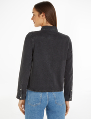 Calvin Klein Jeans - SLIM DENIM SHIRT - teksasärgid - denim black - 3