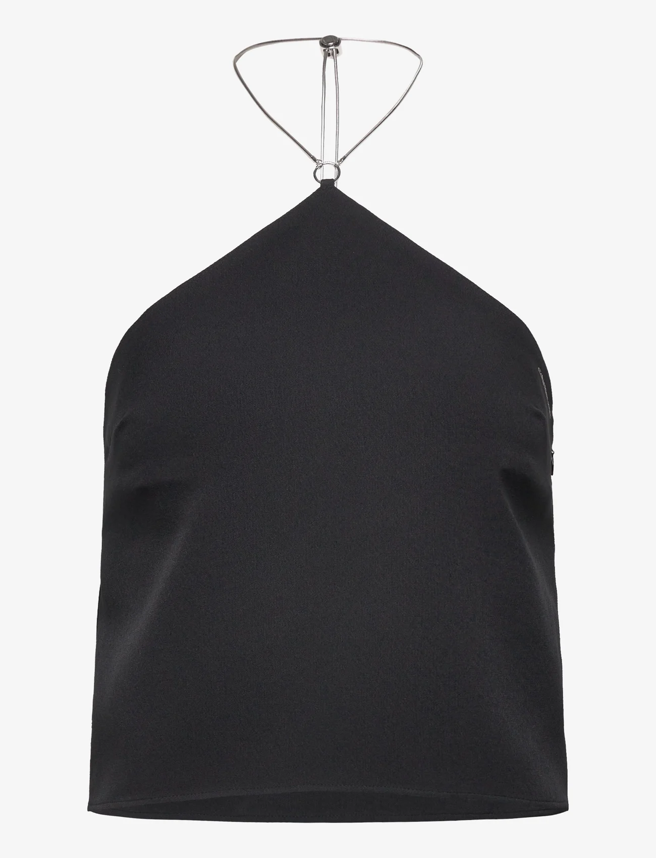 Calvin Klein Jeans - CHAIN DETAIL TOP - topi bez piedurknēm - ck black - 0