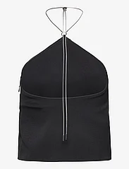 Calvin Klein Jeans - CHAIN DETAIL TOP - topi bez piedurknēm - ck black - 1