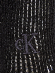 Calvin Klein Jeans - METALLIC SWEATER - strikkegensere - ck black - 5
