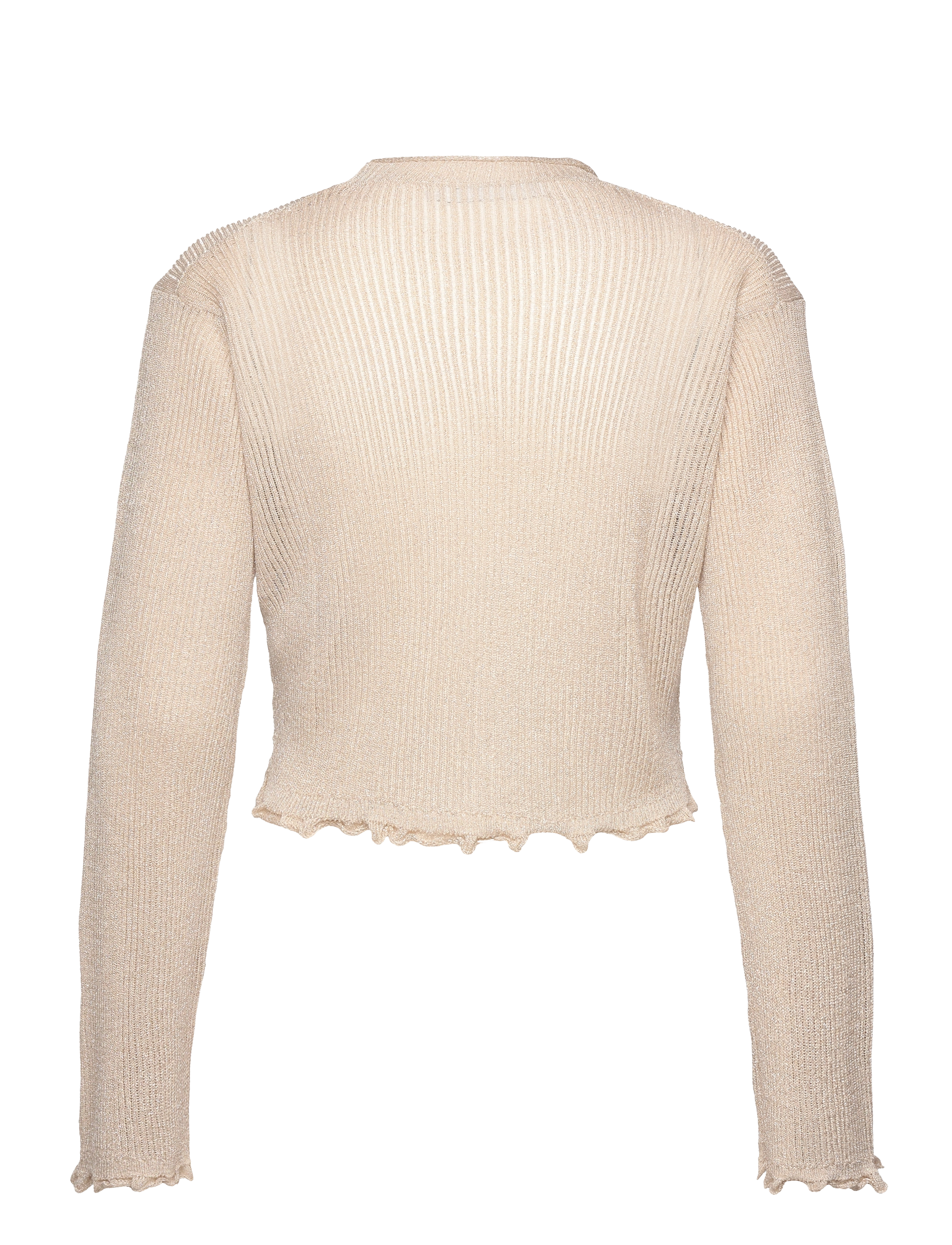 Calvin Klein Jeans - METALLIC SWEATER - trøjer - frosted almond - 1