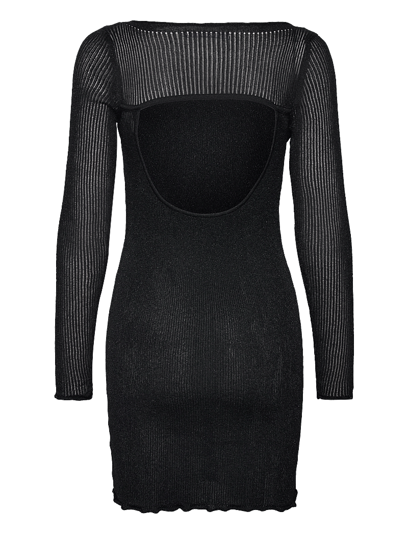 Calvin Klein Jeans Metallic Sweater Dress – korte jurken – winkel