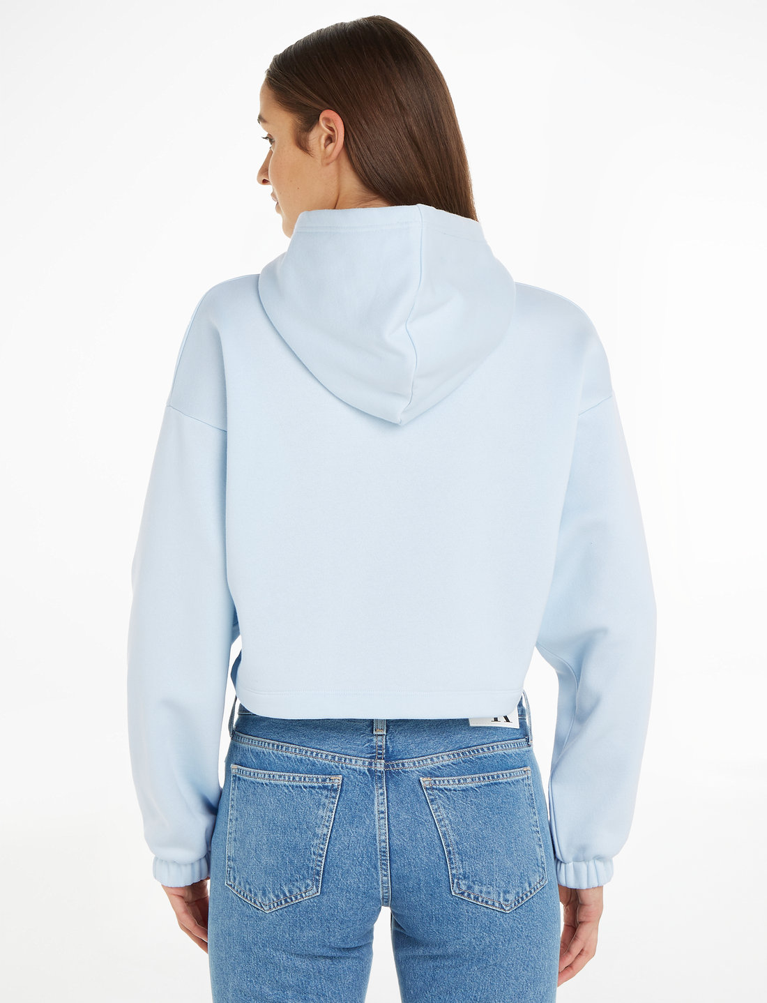 Calvin klein baby blue top sweatshirt