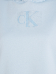 Calvin Klein Jeans - SEQUIN HOODIE - sporta džemperi un džemperi ar kapuci - keepsake blue - 6