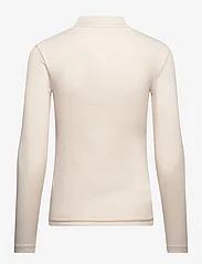 Calvin Klein Jeans - HERO MONOLOGO RIB LONG SLEEVE - long-sleeved tops - ivory - 1