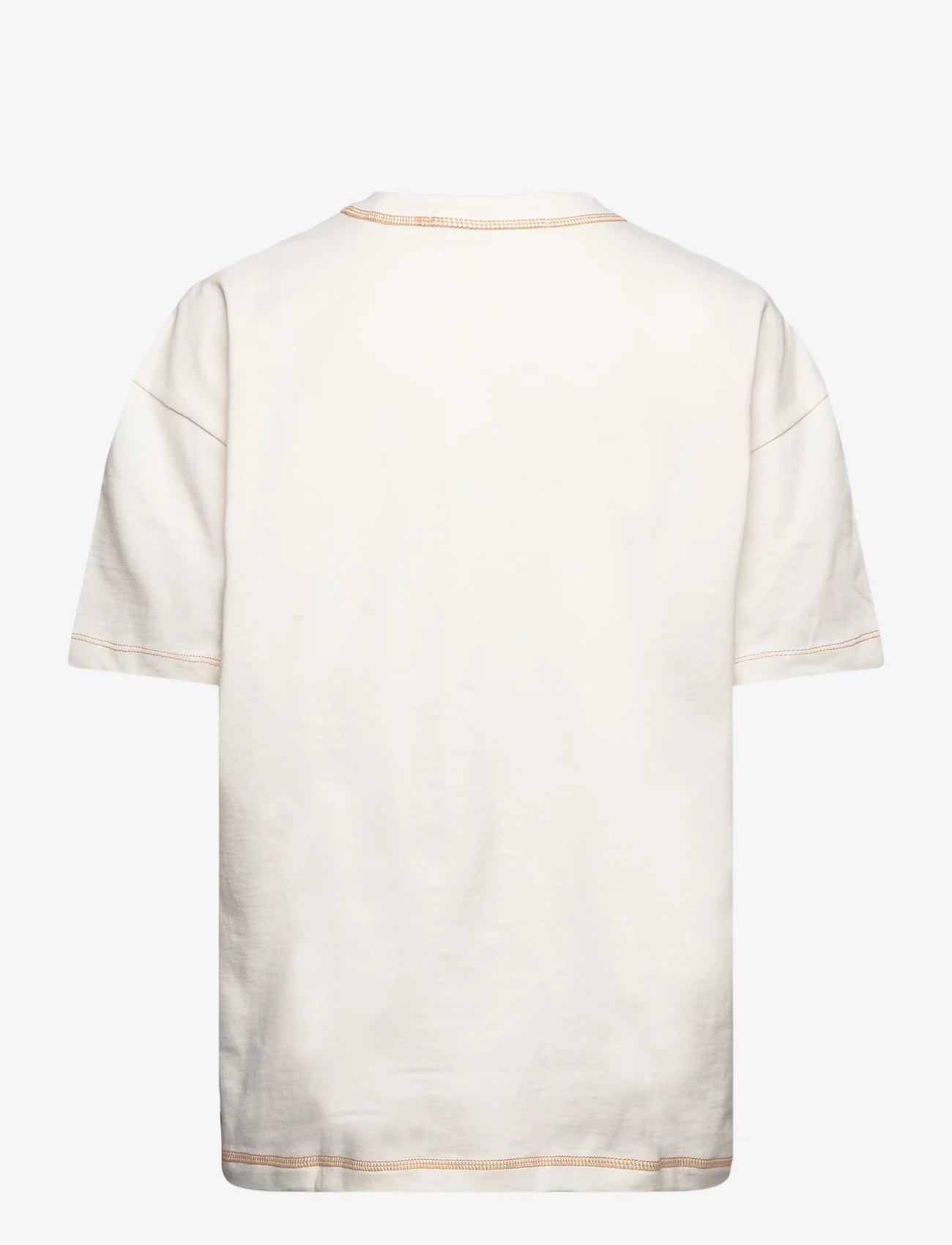 Calvin Klein Jeans - HERO MONOLOGO BOYFRIEND TEE - t-shirts - ivory - 1
