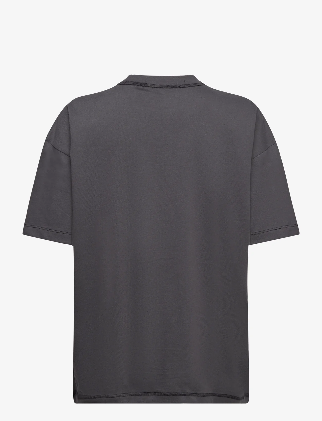 Calvin Klein Jeans - HERO MONOLOGO BOYFRIEND TEE - t-shirts - washed black - 1
