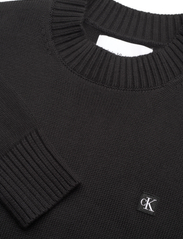 Calvin Klein Jeans - CK EMBRO BADGE SWEATER - megzti drabužiai - ck black - 2