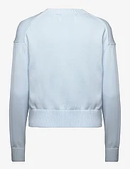 Calvin Klein Jeans - CK EMBRO BADGE SWEATER - neulepuserot - keepsake blue - 1
