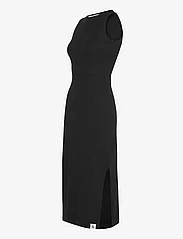 Calvin Klein Jeans - SEAMING LONG RIB DRESS - sukienki dopasowane - ck black - 2