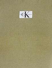 Calvin Klein Jeans - WASHED RIB LABEL LONG DRESS - fodralklänningar - dark juniper - 5