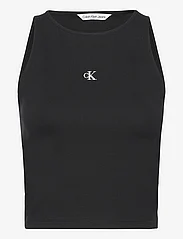 Calvin Klein Jeans - ARCHIVAL MILANO TOP - topi bez piedurknēm - ck black - 0