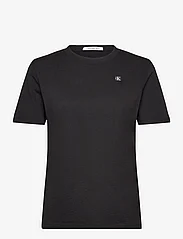 Calvin Klein Jeans - CK EMBRO BADGE REGULAR TEE - t-skjorter - ck black - 0