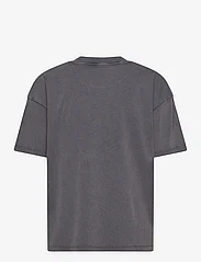 Calvin Klein Jeans - WASHED RIB LABEL BOYFRIEND TEE - marškinėliai - washed black - 1