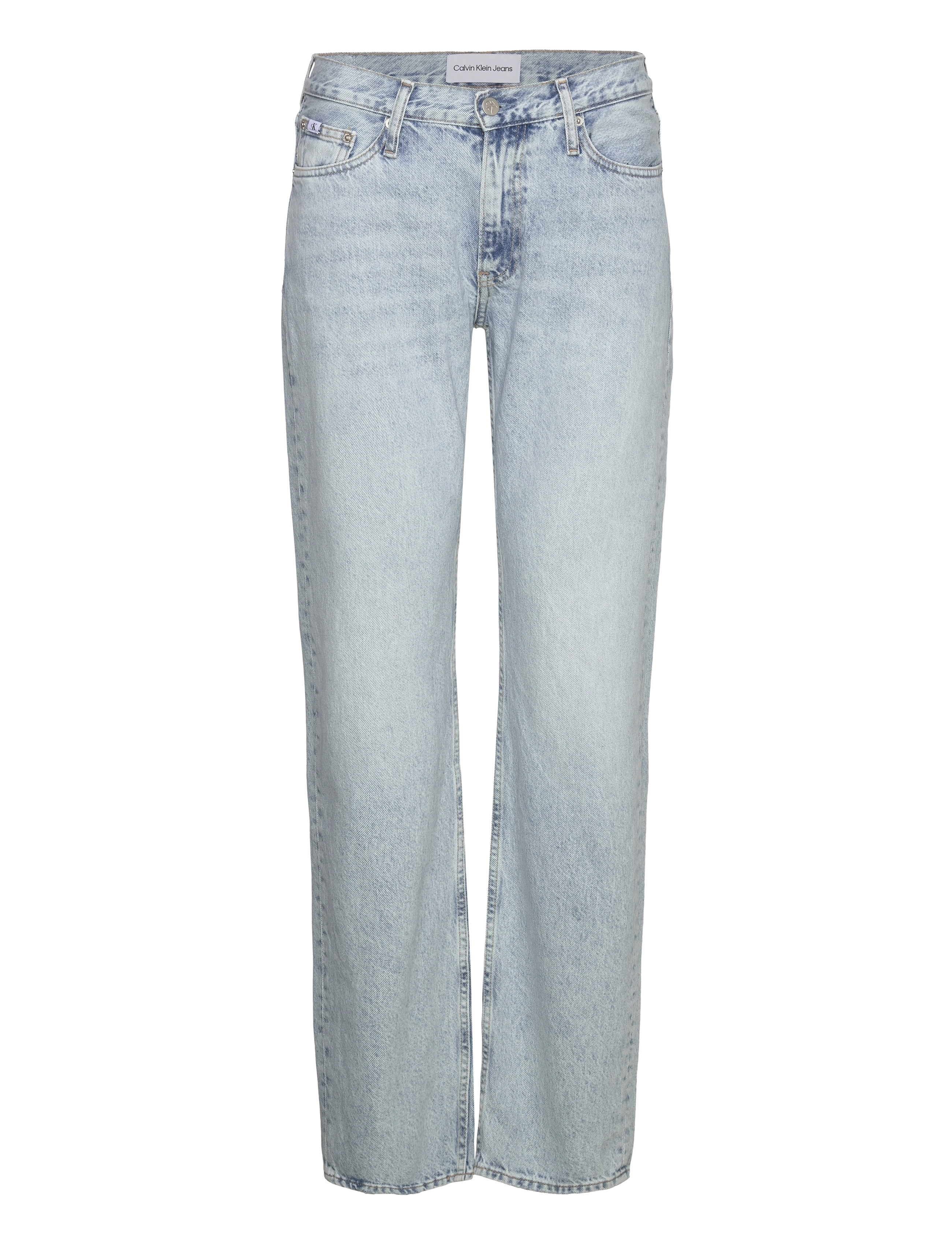 Calvin Klein Jeans - LOW RISE STRAIGHT - denim light - 1