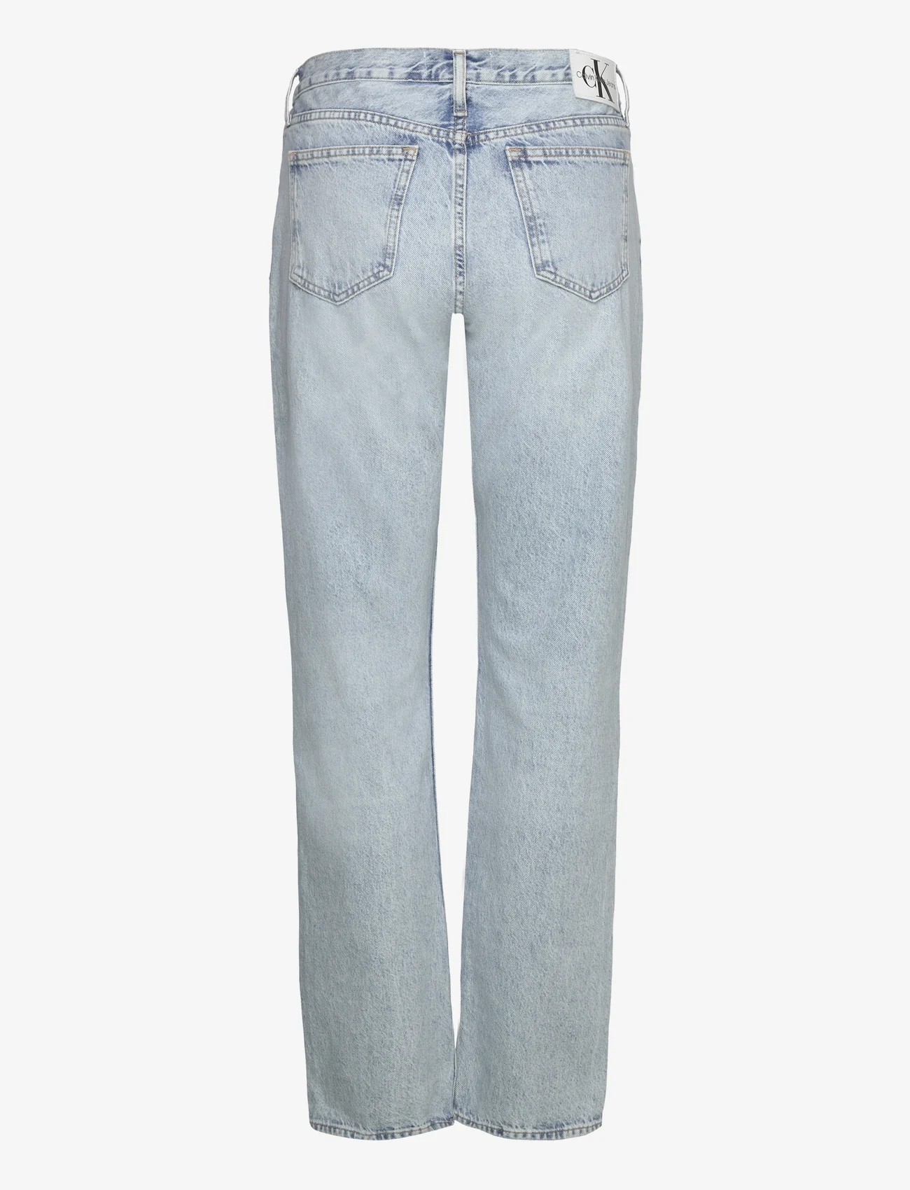 Calvin Klein Jeans - LOW RISE STRAIGHT - tiesaus kirpimo džinsai - denim light - 1
