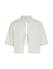Calvin Klein Jeans - BACK DETAIL SEERSUCKER SHIRT - kortärmade skjortor - icicle - 4