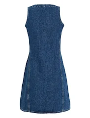 Calvin Klein Jeans - ZIP THROUGH SLEEVELESS DRESS - denim dresses - denim medium - 4