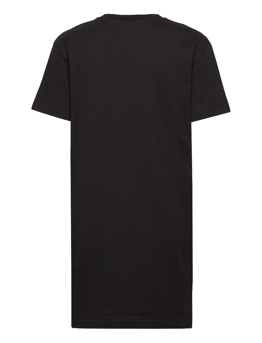 Calvin Klein Jeans - SATIN CK T-SHIRT DRESS - ck black - 1