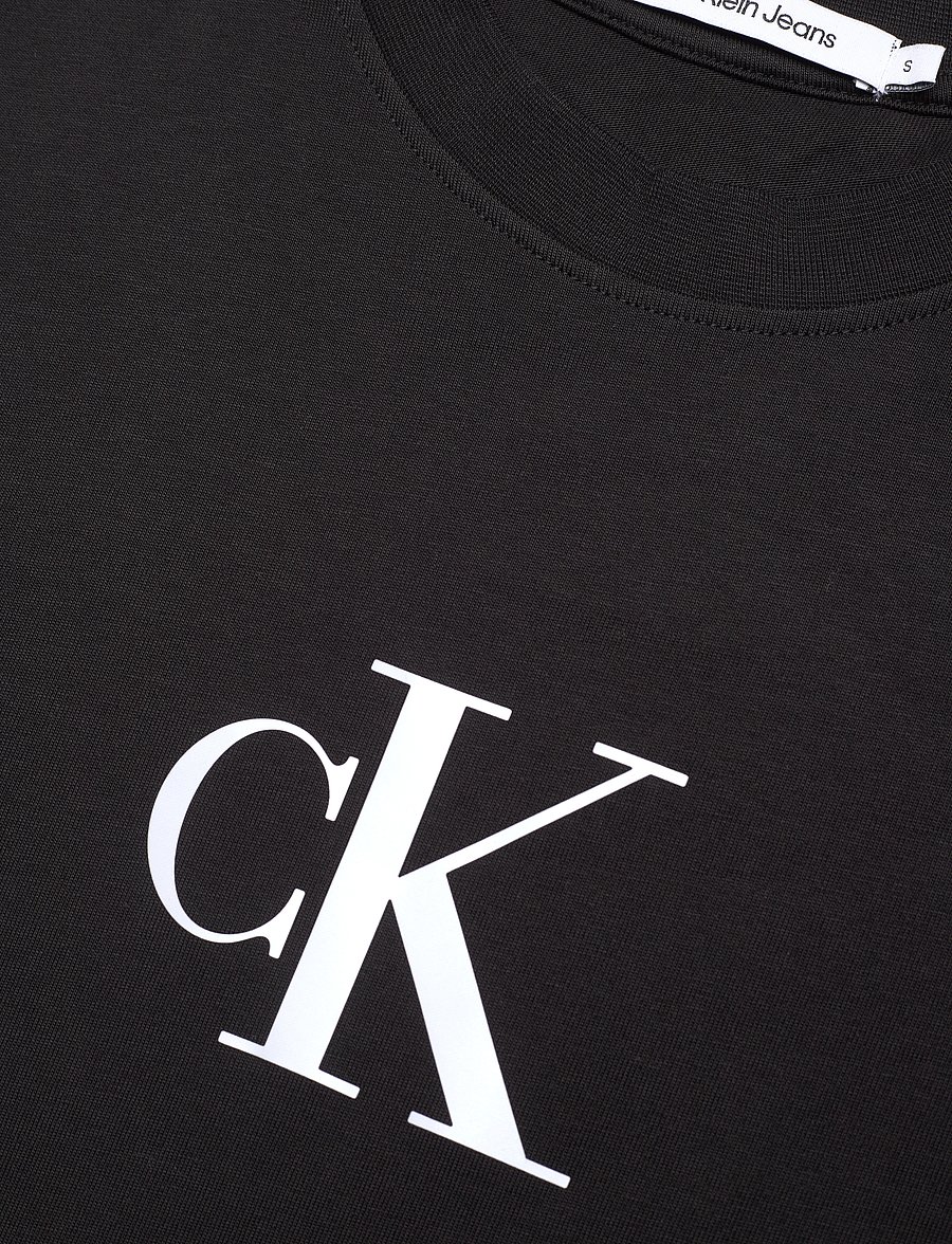 Calvin Klein Jeans - SATIN CK T-SHIRT DRESS - ck black - 2
