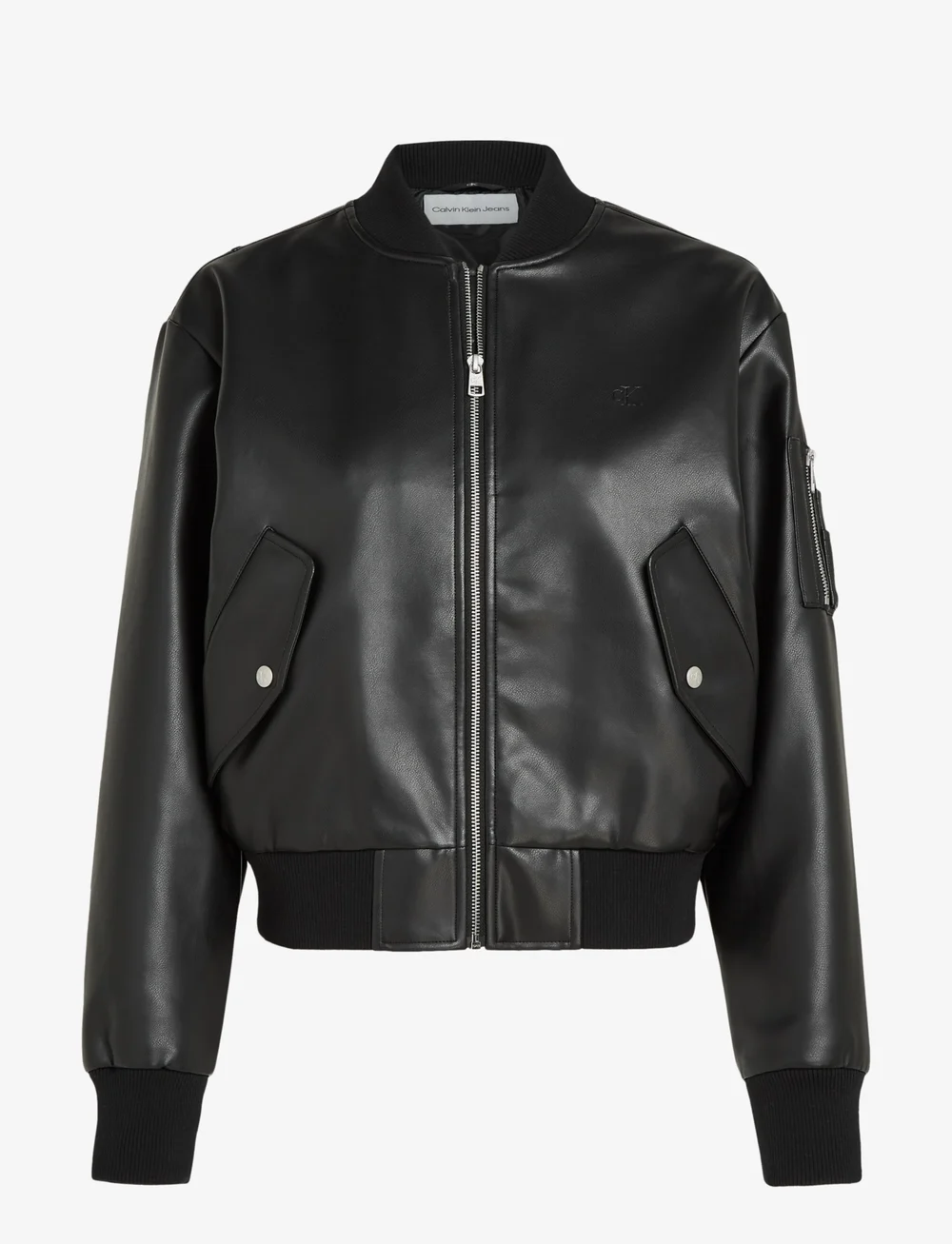 Calvin Klein Jeans Faux Leather Bomber Jacket 139.93 Buy Bomber Jackets from Calvin Klein Jeans online at Boozt . Fast delivery and easy returns
