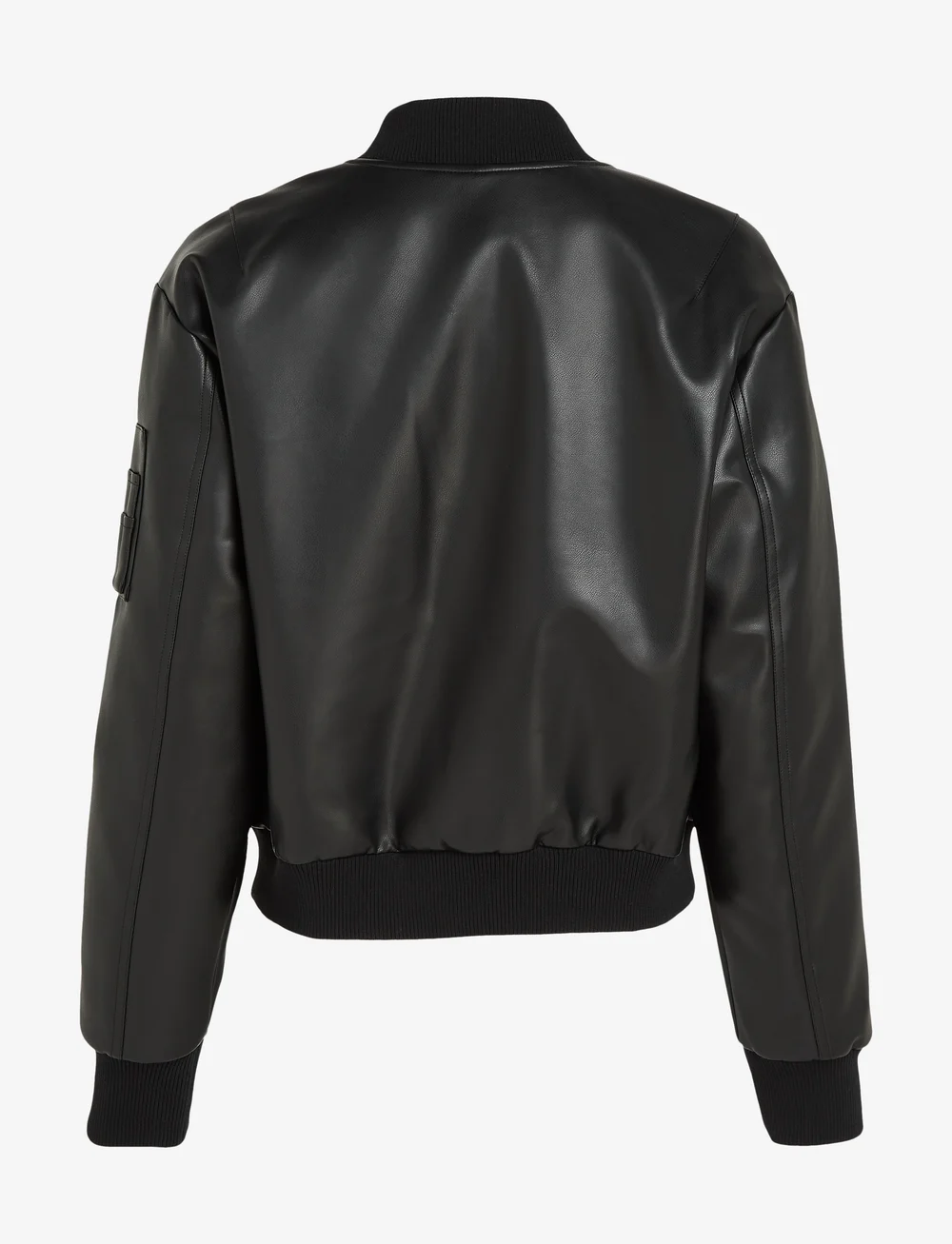 Calvin Klein Jeans Faux Leather Bomber Jacket - 119.94 Calvin Klein Jeans Faux Leather Bomber Jacket - 119.94