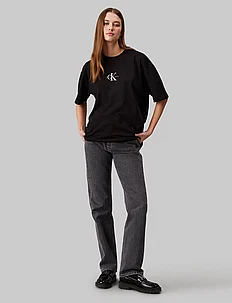 MONOLOGO BOYFRIEND TEE, Calvin Klein Jeans
