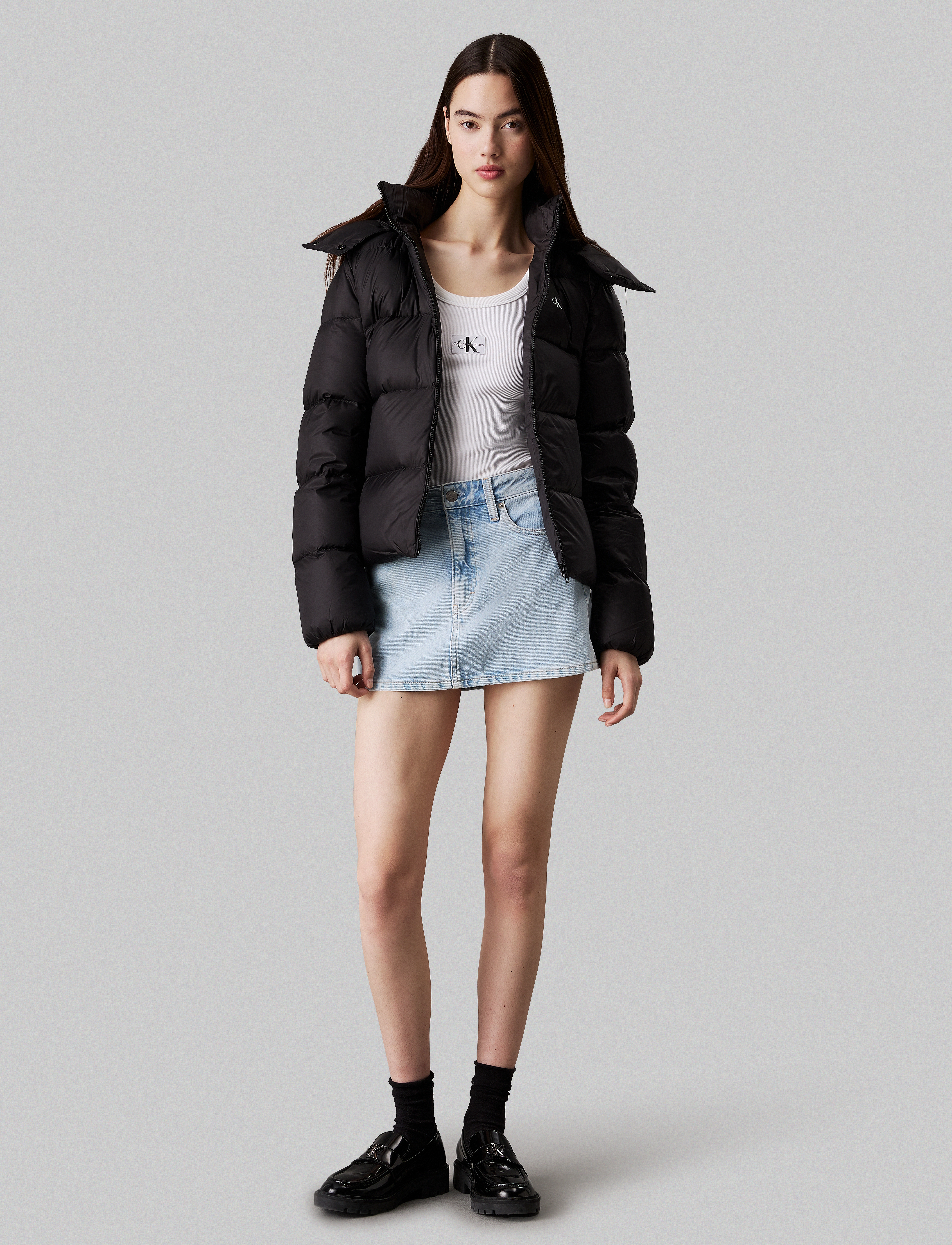 Calvin Klein Jeans - MW DOWN SHORT PUFFER - ck black - 3