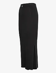 Calvin Klein Jeans - WOVEN LABEL SWEATER SKIRT - ilgi sijonai - ck black - 2