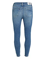 Calvin Klein Jeans - HIGH RISE SUPER SKINNY ANKLE - džinsa bikses ar šaurām starām - denim medium - 1