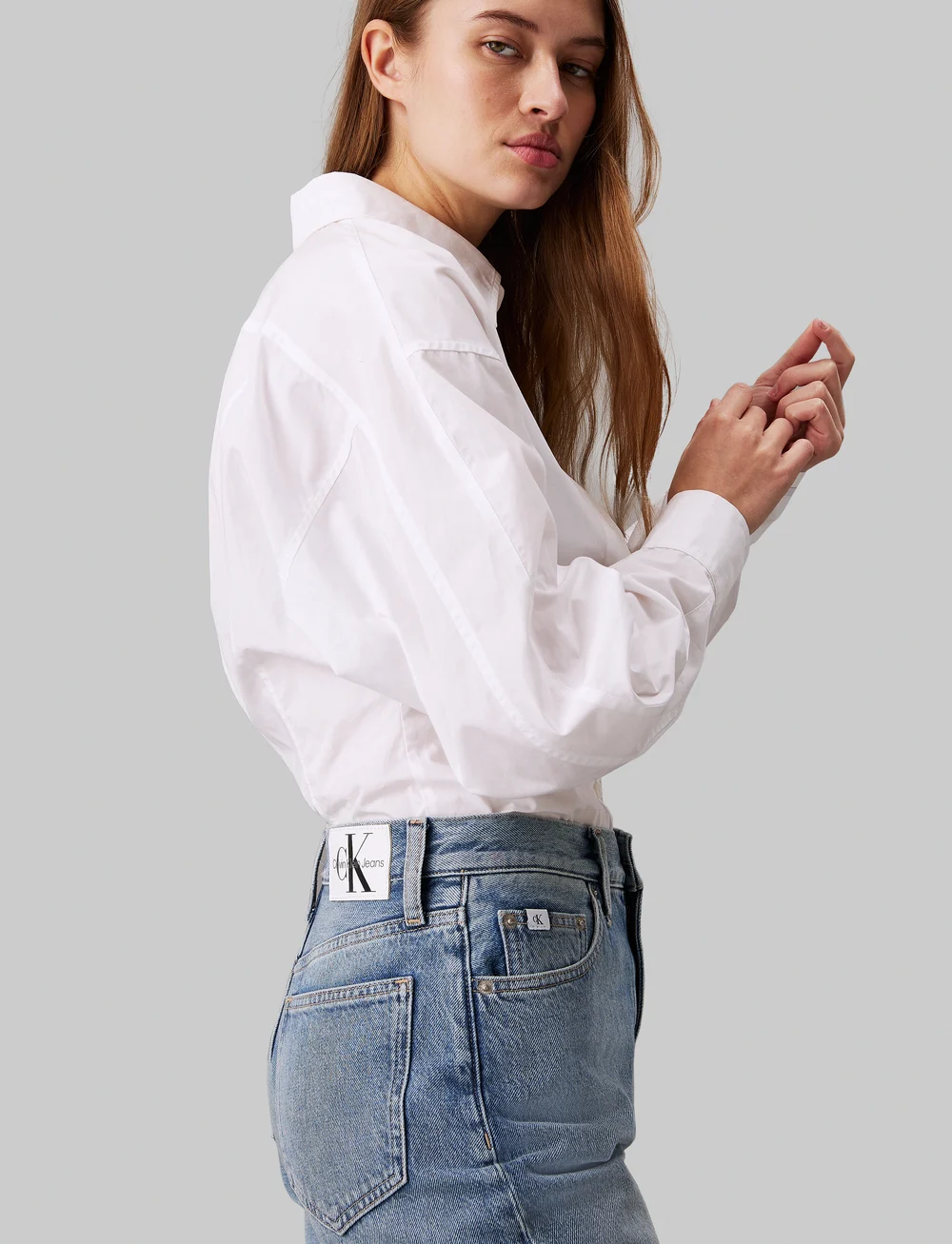 Calvin Klein Jeans - AUTHENTIC SLIM STRAIGHT - straight jeans - denim light - 3