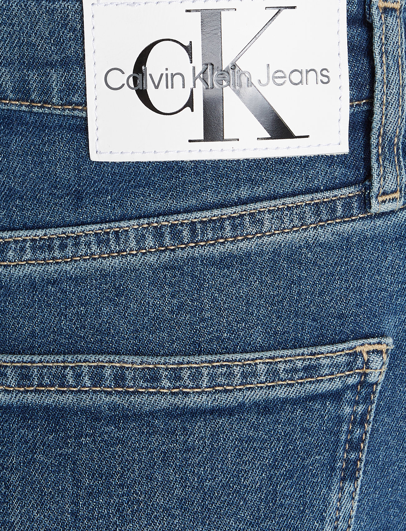 Calvin Klein Jeans - AUTHENTIC SLIM STRAIGHT - slim fit jeans - denim medium - 5