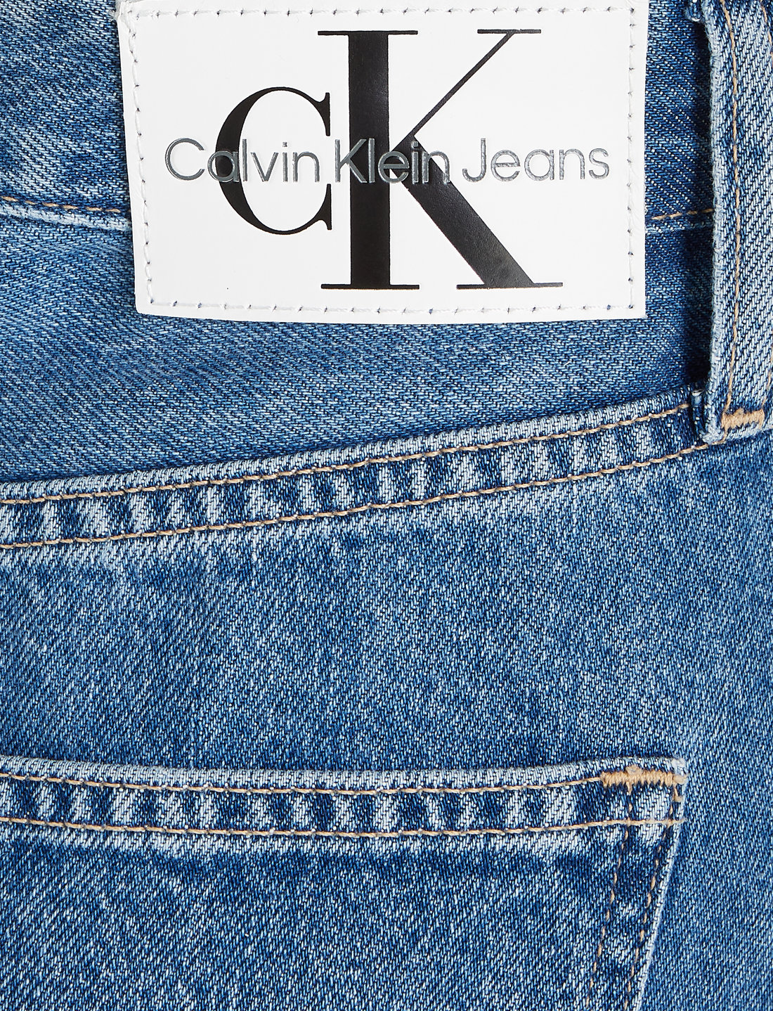 Calvin Klein Jeans - TROUSER POCKET MAXI SKIRT - denimnederdele - denim light - 5