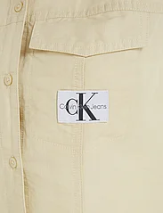 Calvin Klein Jeans - SLEEVELESS COTTON SHIRT DRESS - paitamekot - green haze - 5