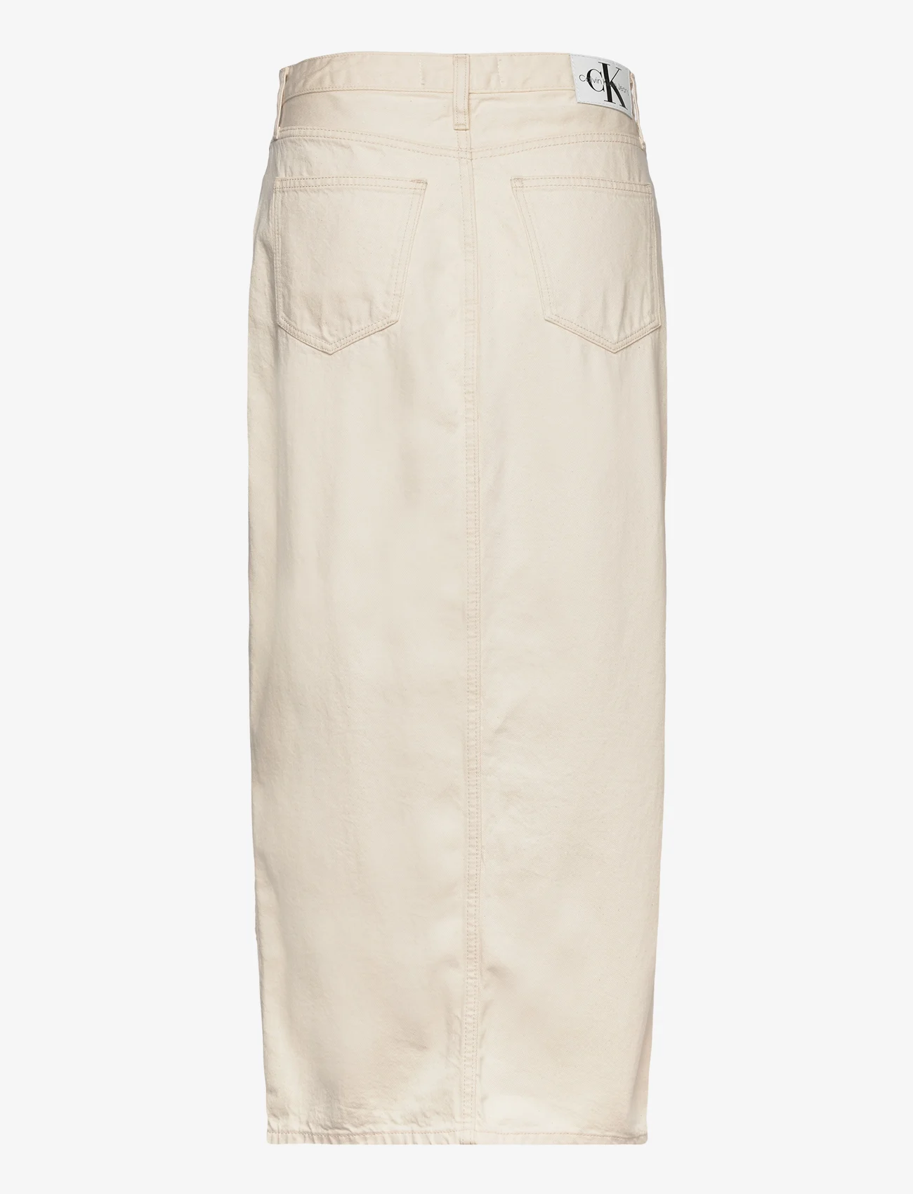 Calvin Klein Jeans - FRONT SPLIT MAXI DENIM SKIRT - maxi skirts - denim light - 1
