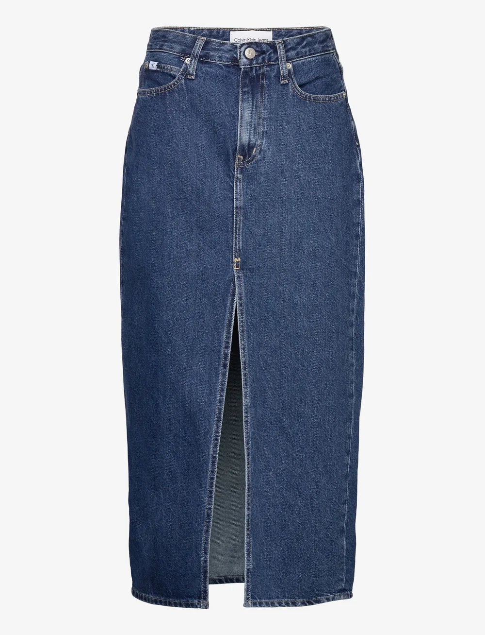 Calvin klein denim sales skirts